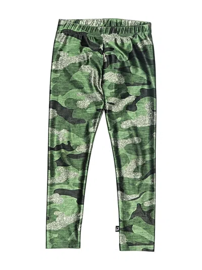 Pre-owned Terez Kids' Active Pants In Green