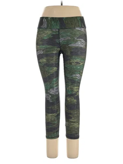 Pre-owned Terez Active Pants In Green