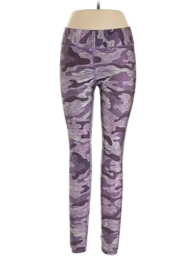 Pre-owned Terez Active Pants In Purple