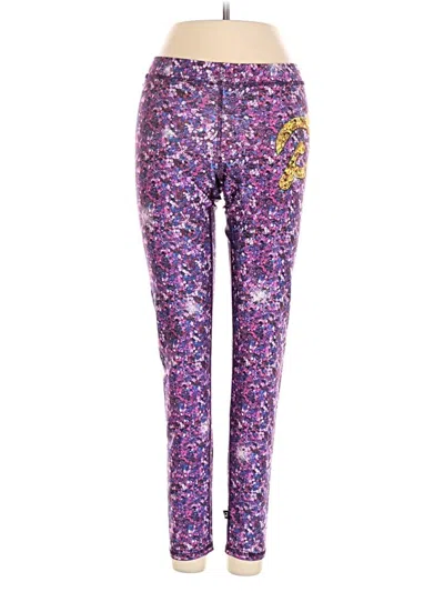 Pre-owned Terez Active Pants In Purple