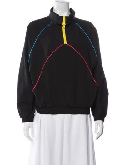 Pre-owned Terez Bomber Jacket In Black