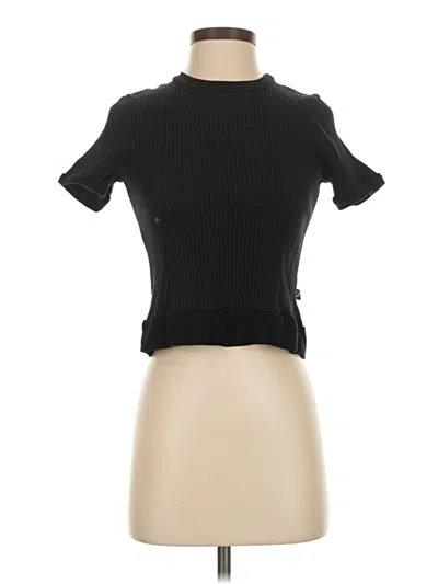 Pre-owned Terez Cardigan Sweater In Black