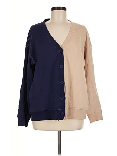 Pre-owned Terez Cardigan Sweater In Tan