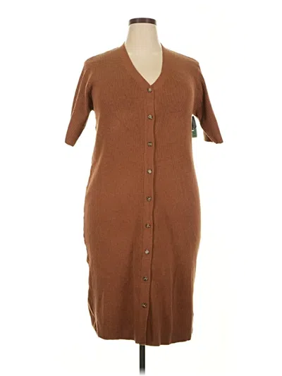 Terez Casual Dress In Brown