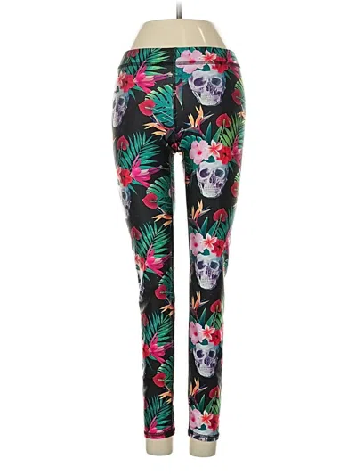 Pre-owned Terez Casual Pants In Black