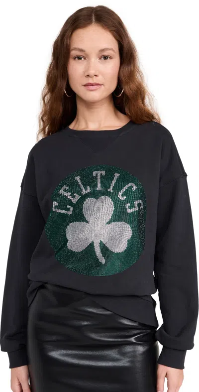 Terez Celtics Crew Sweatshirt Black
