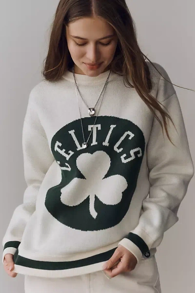 Terez Cotton Nba Sweater In Neutral