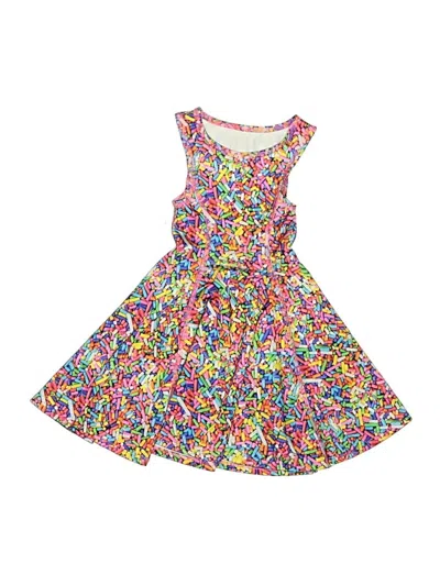 Pre-owned Terez Kids' Dress In Pink