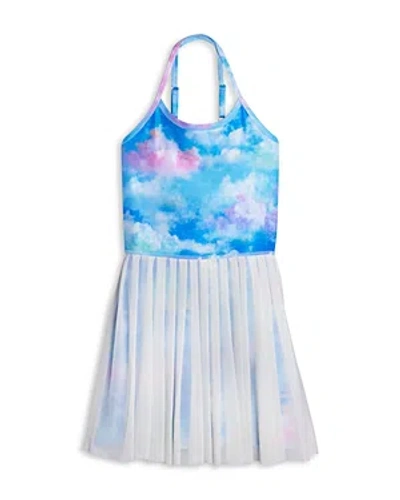 Terez Girls' Skies Tennis Dress - Little Kid, Big Kid In Blue