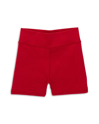 Terez Girls' Tlc Shorts - Little Kid, Big Kid In Red