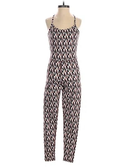Pre-owned Terez Jumpsuit In Brown