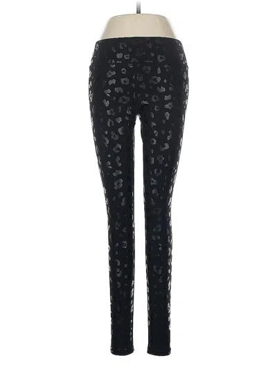 Pre-owned Terez Leggings In Black