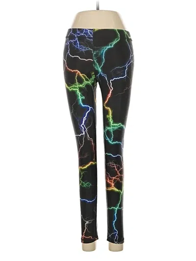 Pre-owned Terez Leggings In Black
