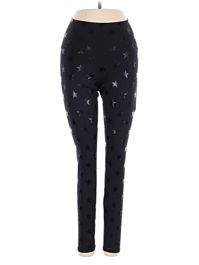 Pre-owned Terez Leggings In Black