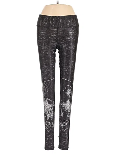 Pre-owned Terez Leggings In Black