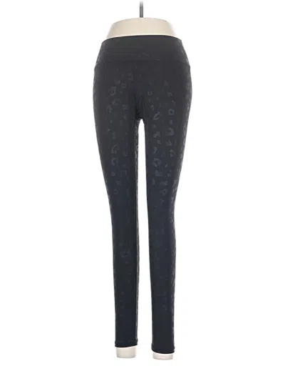 Pre-owned Terez Leggings In Black