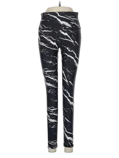 Pre-owned Terez Leggings In Black
