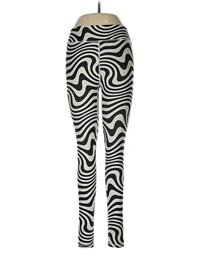 Pre-owned Terez Leggings In Black