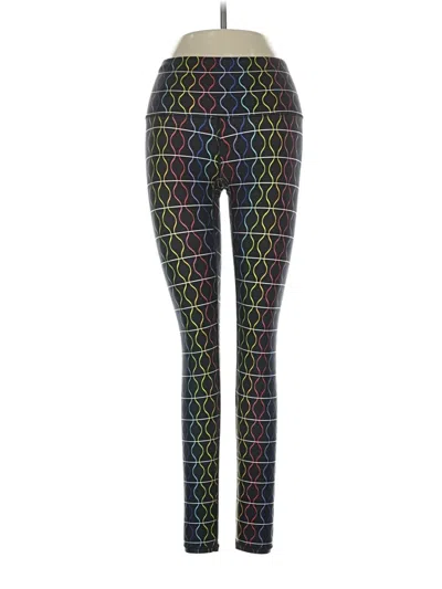 Pre-owned Terez Leggings In Black