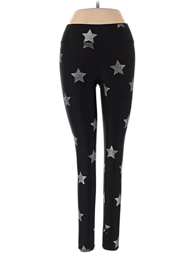 Pre-owned Terez Leggings In Black