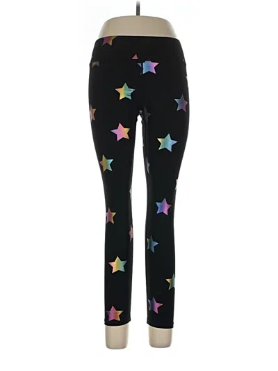 Pre-owned Terez Leggings In Black