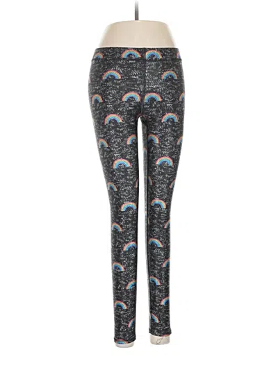Pre-owned Terez Leggings In Black
