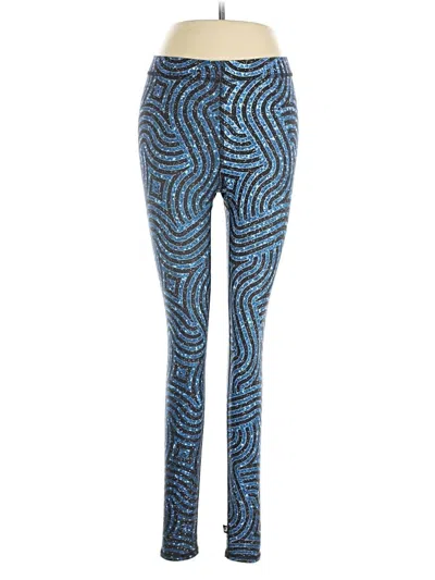 Pre-owned Terez Leggings In Blue