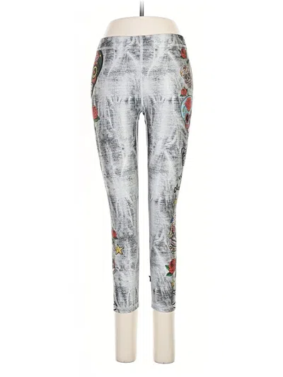 Pre-owned Terez Leggings In Gray