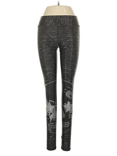 Pre-owned Terez Leggings In Gray