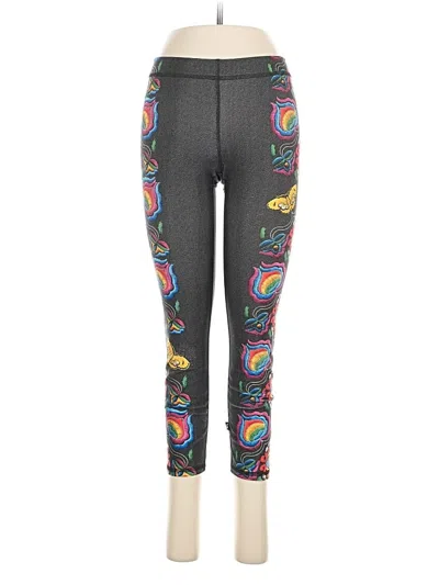 Pre-owned Terez Leggings In Gray