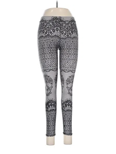 Pre-owned Terez Leggings In Gray