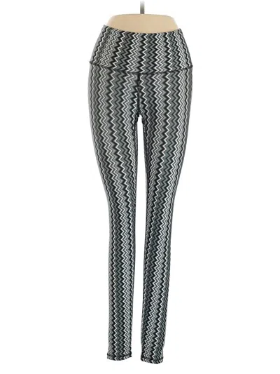 Pre-owned Terez Leggings In Gray