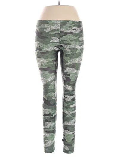 Pre-owned Terez Leggings In Green