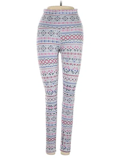 Pre-owned Terez Leggings In Pink