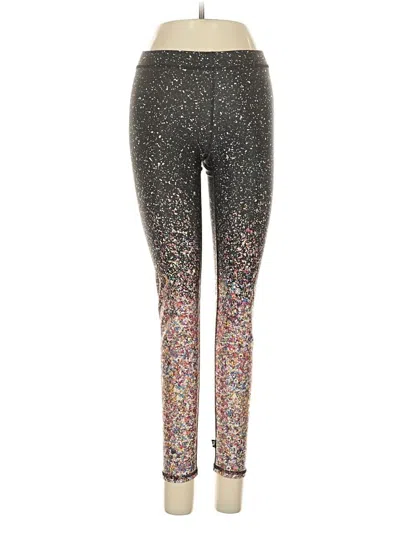 Pre-owned Terez Leggings In Silver