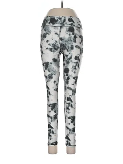 Pre-owned Terez Leggings In Silver