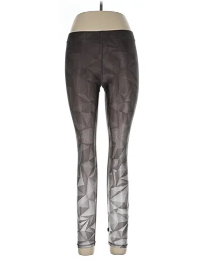 Pre-owned Terez Leggings In Silver