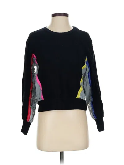 Pre-owned Terez Pullover Sweater In Black
