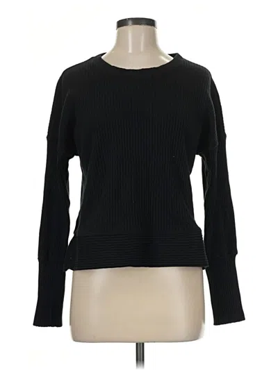 Pre-owned Terez Pullover Sweater In Black