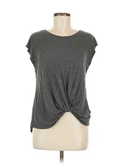 Pre-owned Terez Short Sleeve T-shirt In Gray