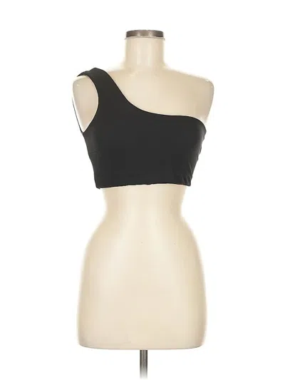 Pre-owned Terez Sleeveless Blouse In Black