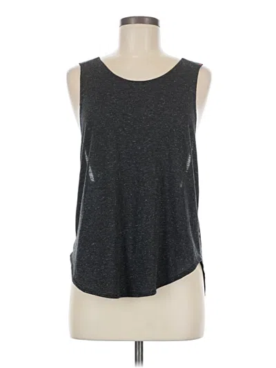 Pre-owned Terez Sleeveless Top Gray Halter Neckline Tops