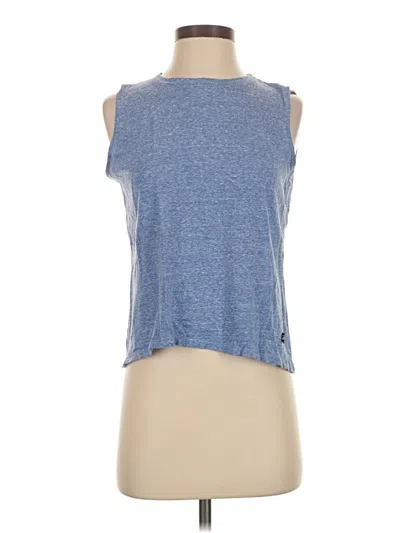 Pre-owned Terez Sleeveless T-shirt In Blue
