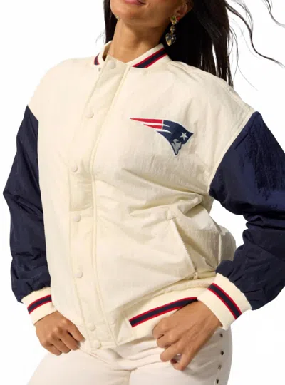 Terez Sports Team Bomber Jackets In Patriots In Multi