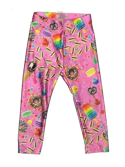 Pre-owned Terez Kids' Sweatpants In Pink