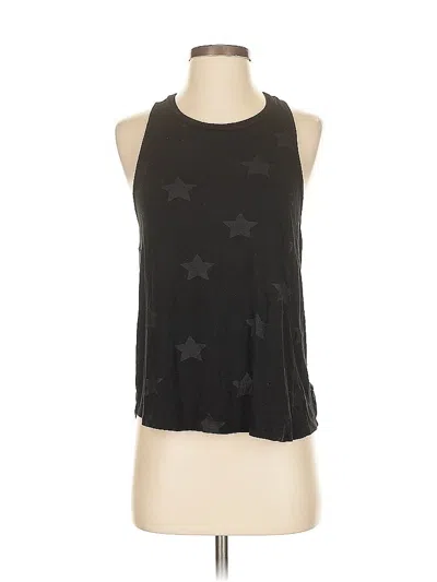 Pre-owned Terez Tank Top Black Halter Neckline Tops