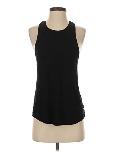 Pre-owned Terez Tank Top Black Halter Neckline Tops