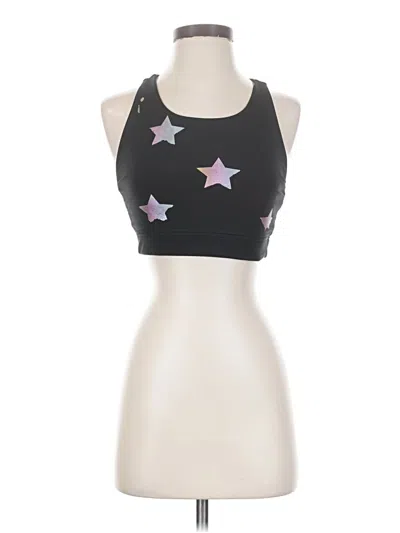 Pre-owned Terez Tank Top Black Halter Neckline Tops