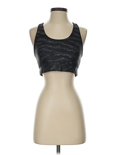 Pre-owned Terez Tank Top Black Halter Neckline Tops
