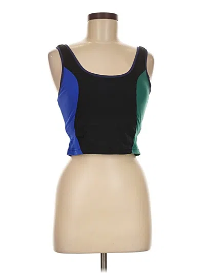 Pre-owned Terez Tank Top Black Strapless Neckline Tops